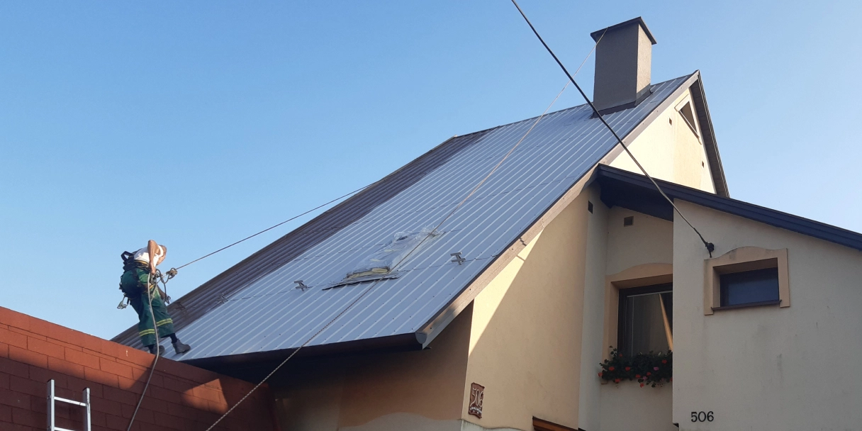 Náter strechy – rodinný dom, Trenčianska Turná